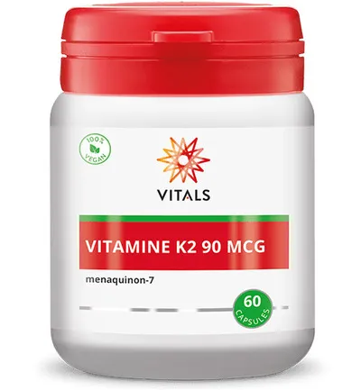 Vitals Vitamine K2 90 mcg (60 vega capsules)