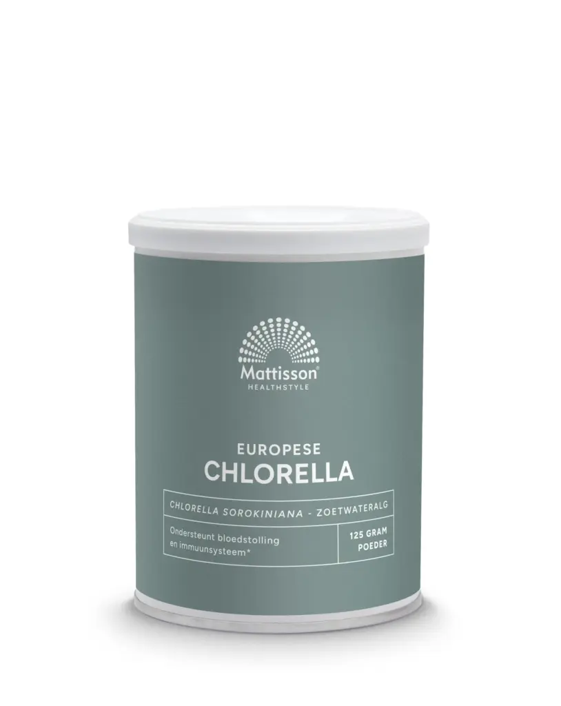 Mattisson Chlorella Poeder Europees (125 gr)