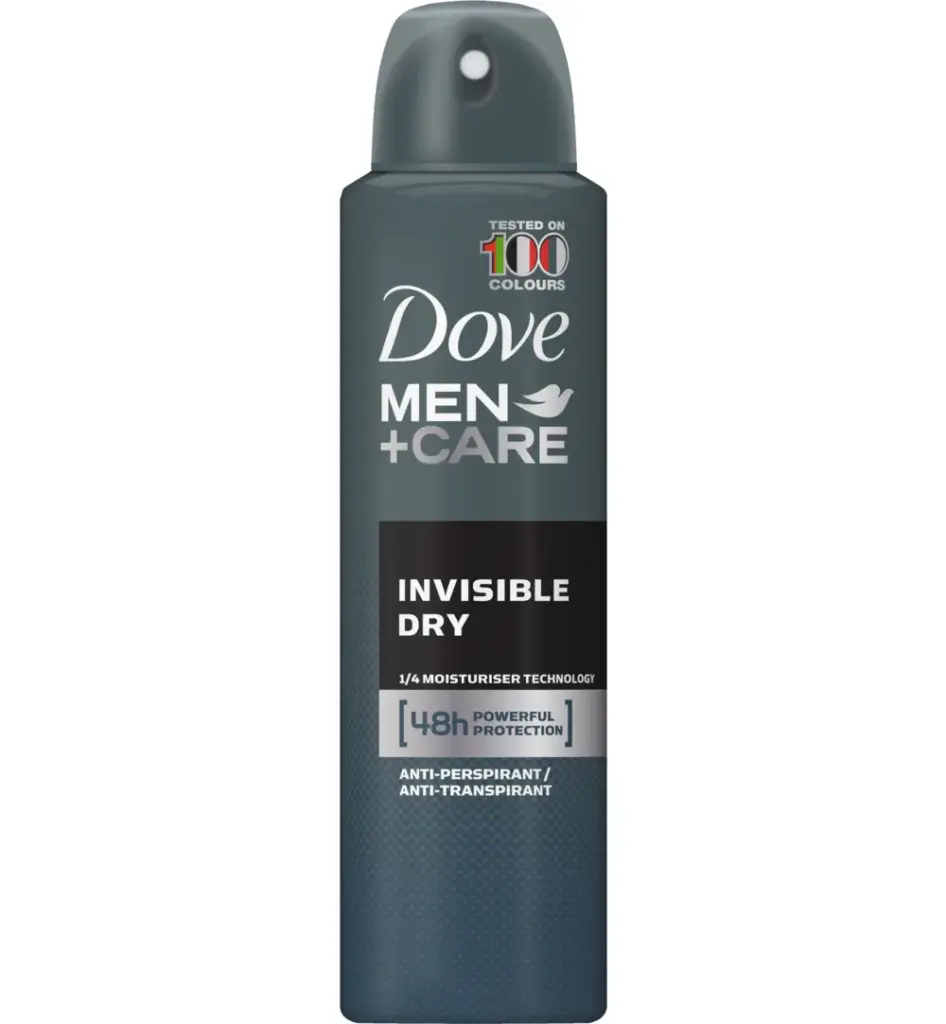Dove Deodorant spray men invisible dry (150 ml)