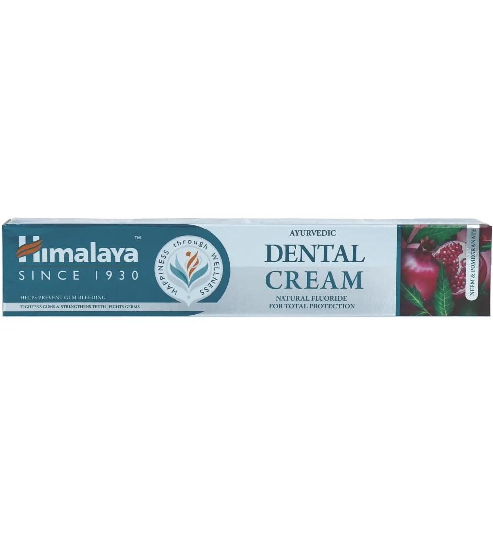 Himalaya Tandpasta dental cream neem & pomegranate (100 ml)