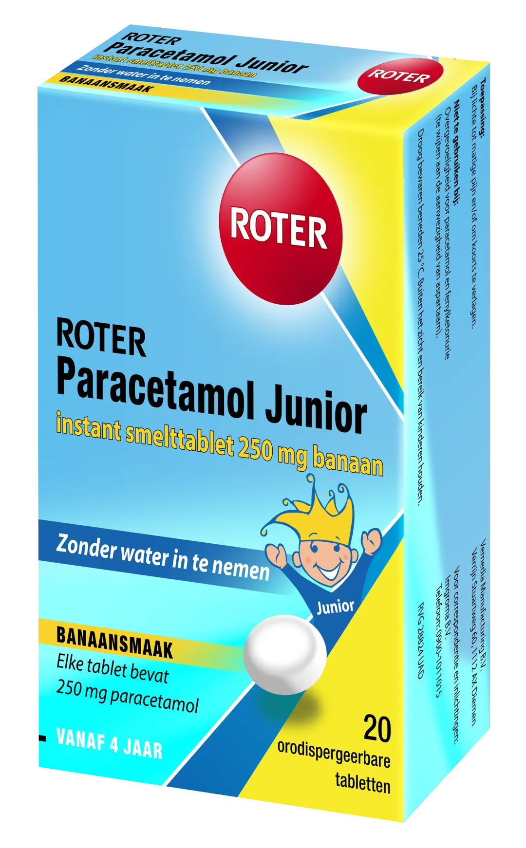 Roter Smelt Paracetamol 250 junior (20 tabletten) - image 3