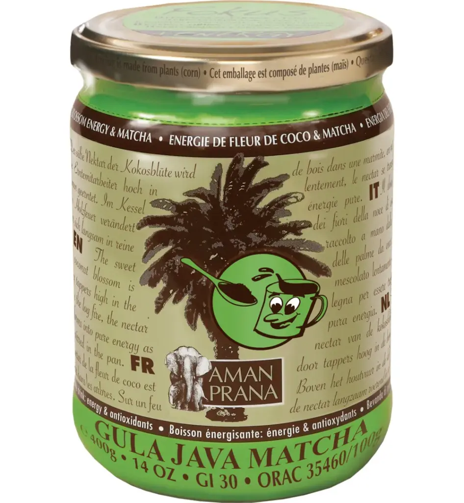 Amanprana Gula java matcha bio (400 gr)