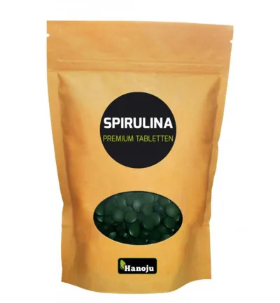Hanoju Spirulina 400Mg Premium (1250 tabletten)