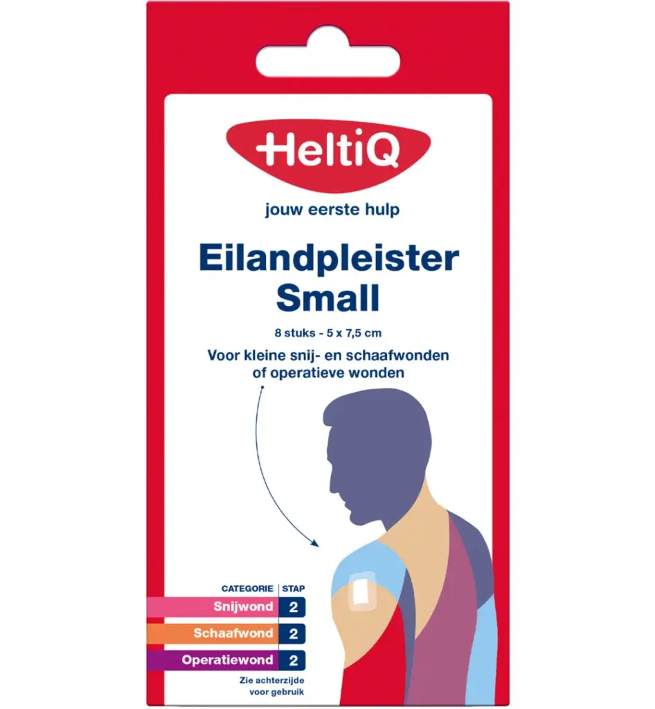 HeltiQ Eilandpleisters small (8 stuks)