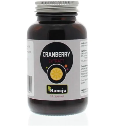 Hanoju Cranberry 400mg (90 vega capsules)