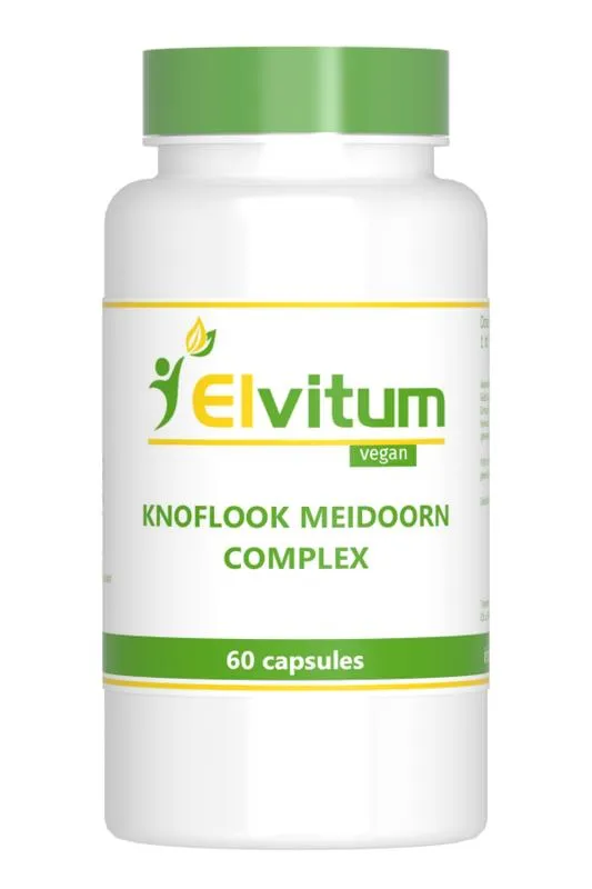 Elvitum Knoflook Meidoorn Complex (60 capsules)
