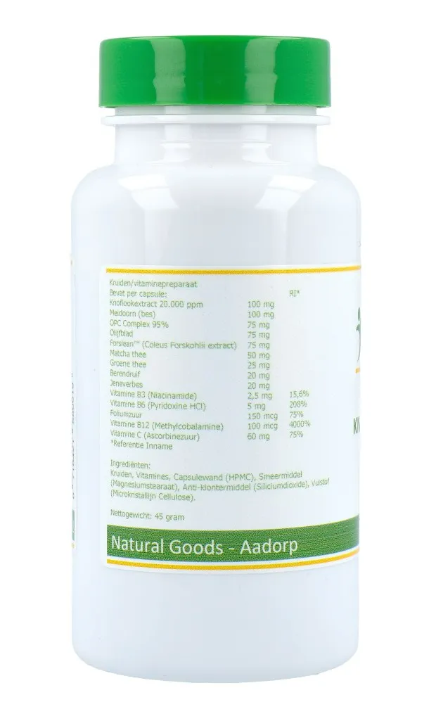 Elvitum Knoflook Meidoorn Complex (60 capsules) - image 2