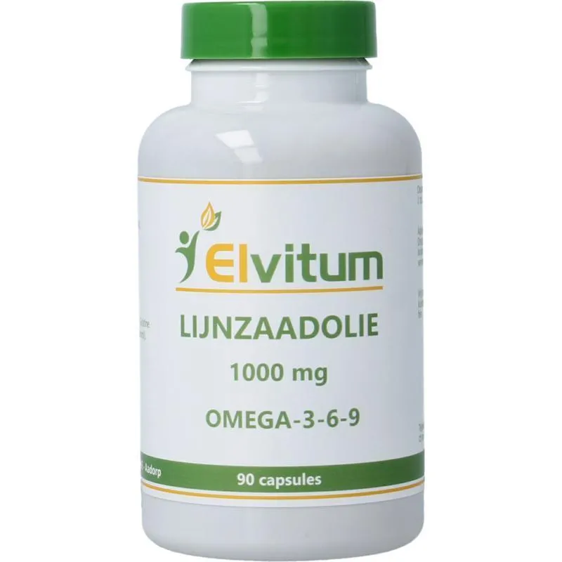 Elvitum Lijnzaadolie Omega 369 (100 capsules)