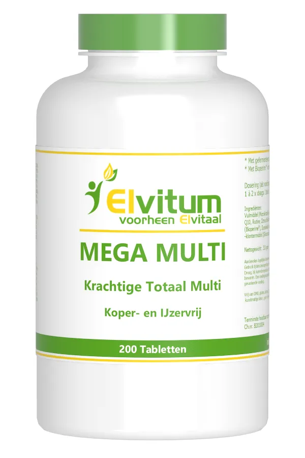Elvitum Mega Multi (200 stuks)