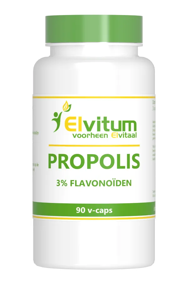 Elvitum Propolis 3% Flavonoiden (90 vega capsules)