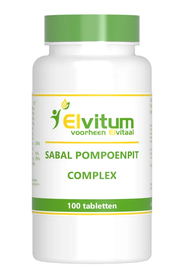 Elvitum Sabal Pompoenpit Complex (100 stuks)