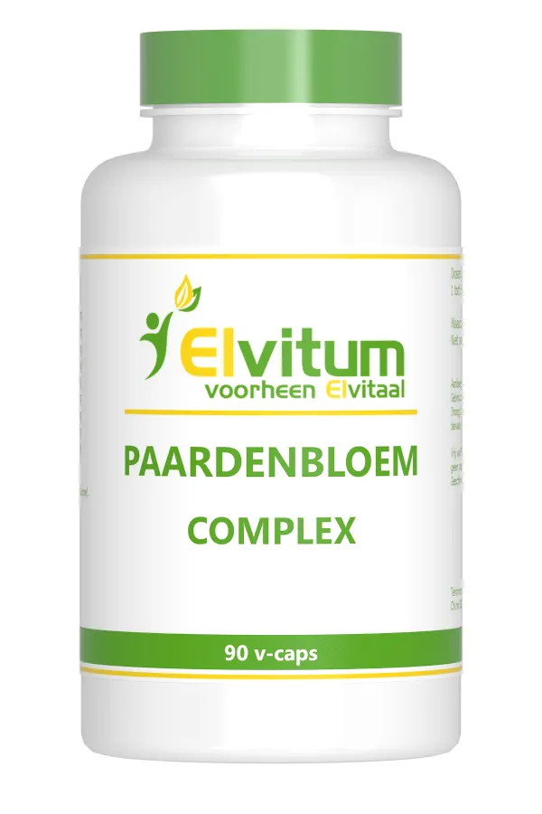 Elvitum Paardenbloem Complex (90 stuks)