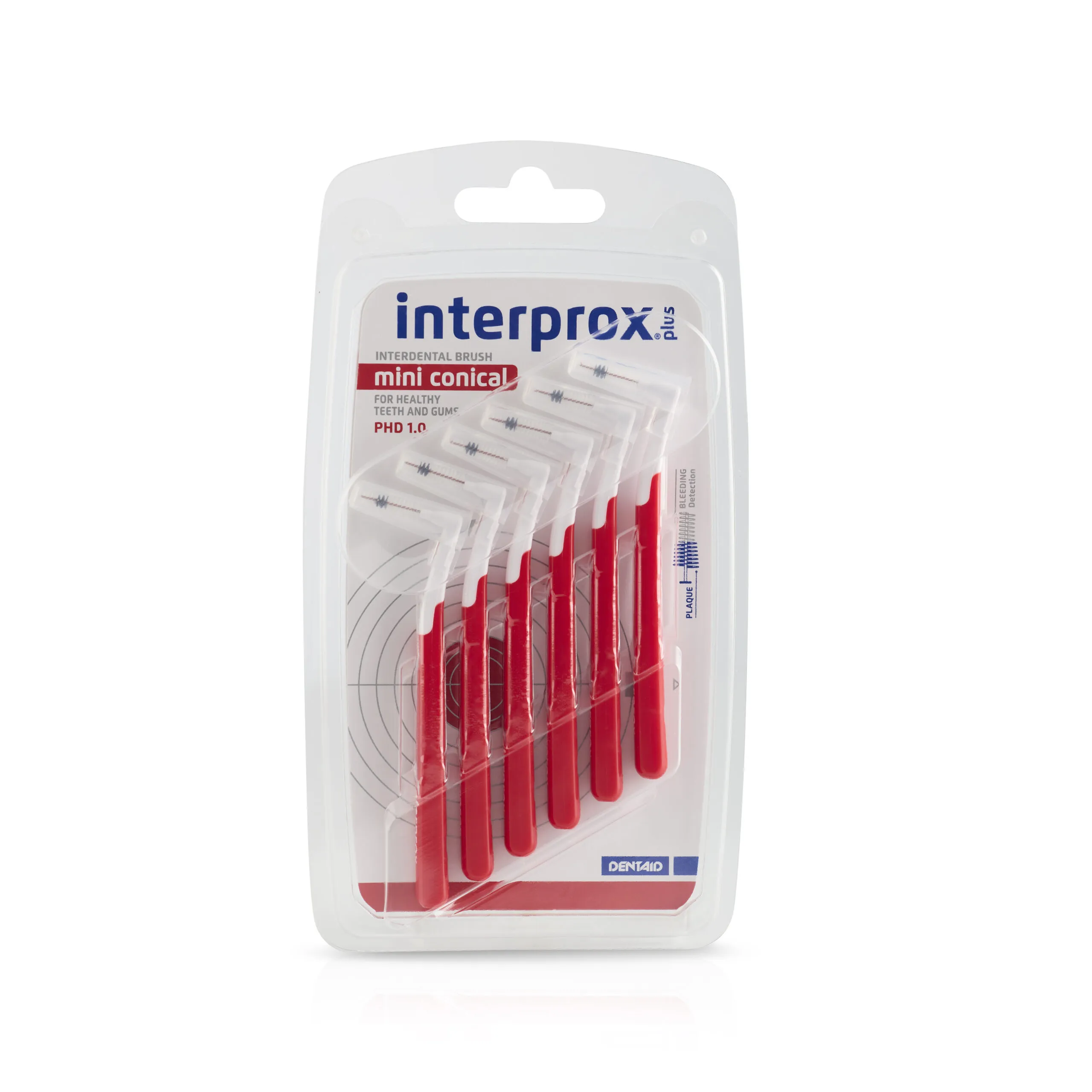 Interprox Plus ragers mini conical rood (6 stuks)