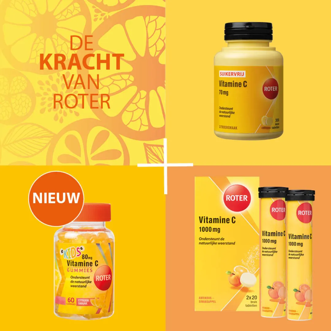 Roter Vitamine C 70 mg suikervrij (300 kauwtabletten) - image 5