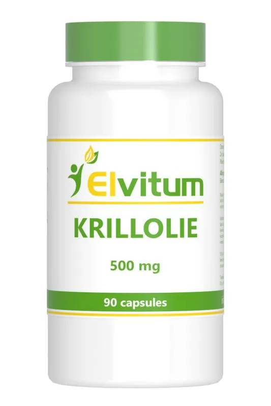 Elvitum Krill Olie 500mg (90 capsules)