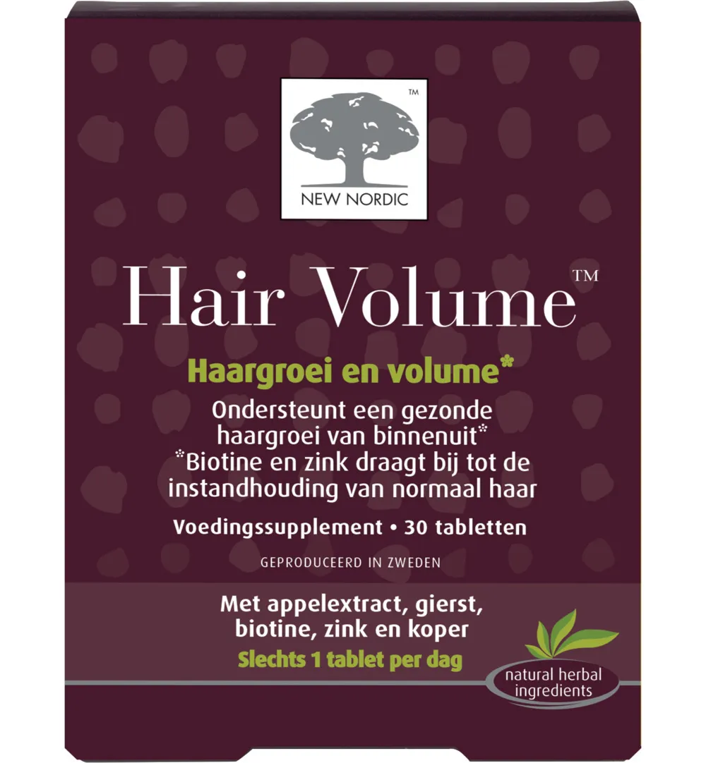 New Nordic Hair Volume (30 tabletten)