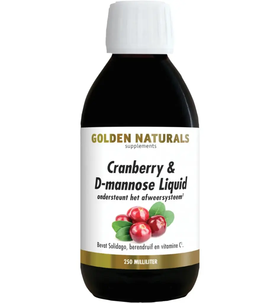 Golden Naturals Cranberry & D-Mannose Liquid (250 ml)