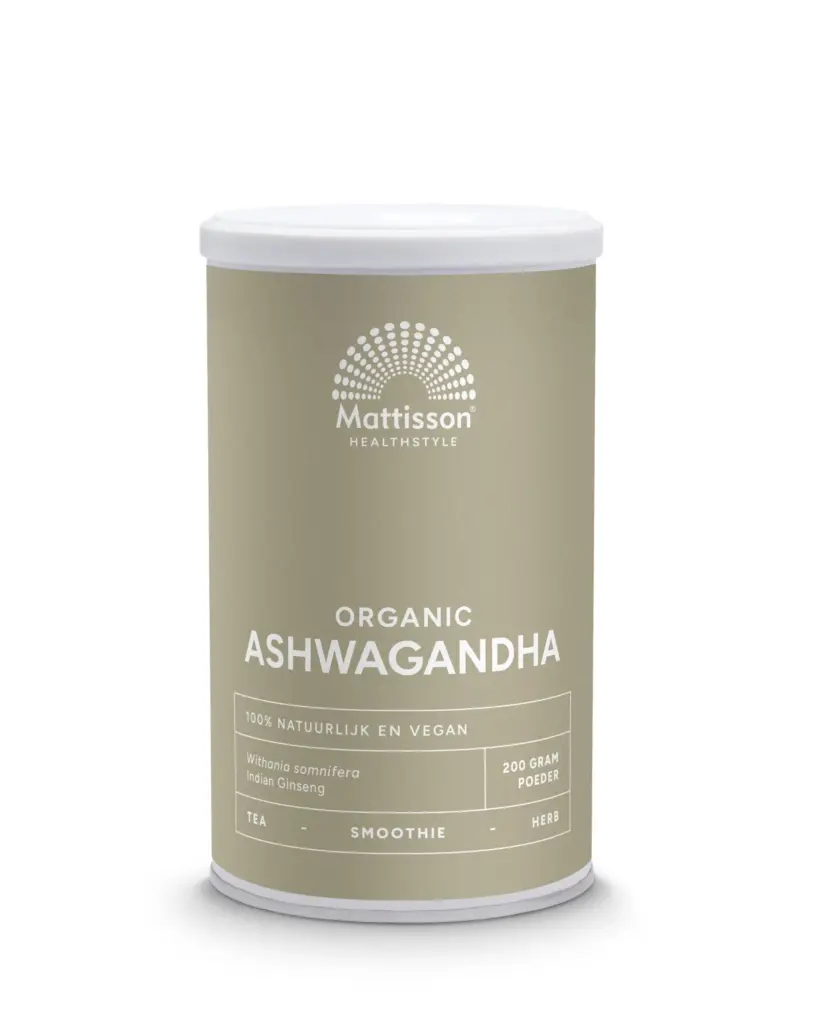 Mattisson Ashwagandha Poeder Withania Somnifera Bio (200 gr)