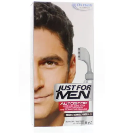 Just For Men Autostop Zwart A55 (35 gr)
