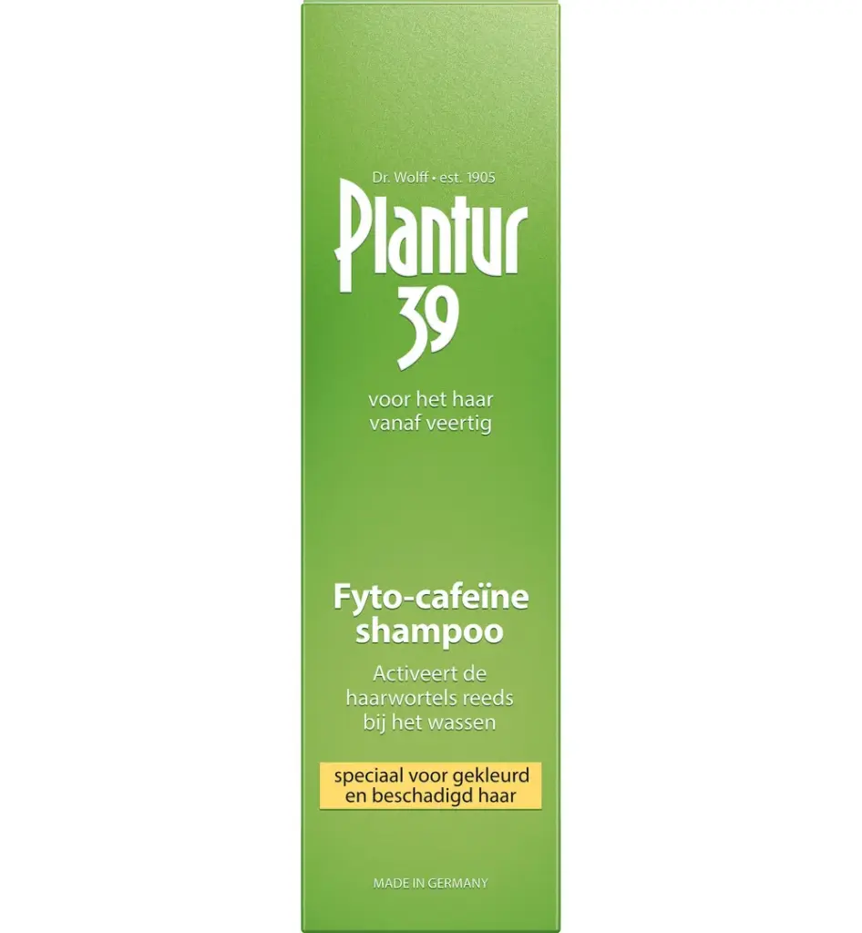 Plantur 39 Caffeine shampoo gekleurd haar (250 ml)