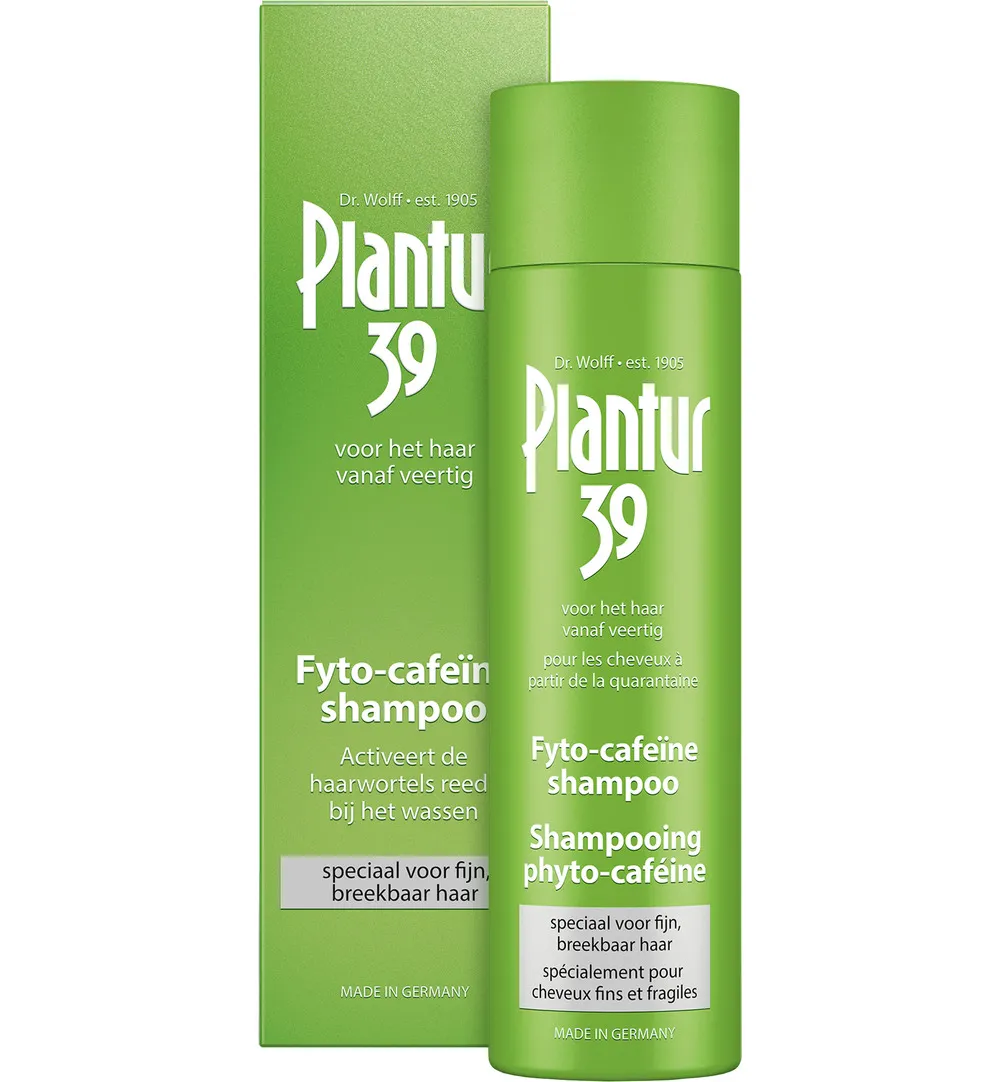 Plantur 39 Caffeine shampoo fijn haar (250 ml)