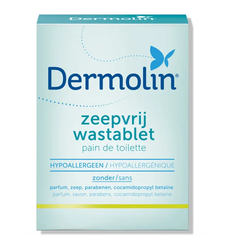 Dermolin Zeepvrij Wastablet (100 gr)