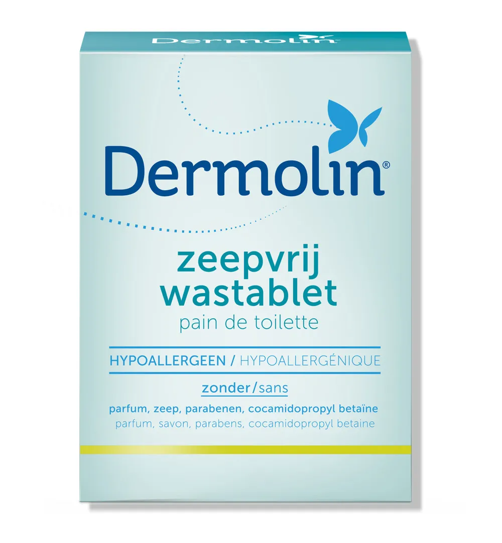 Dermolin Zeepvrij Wastablet (100 gr)