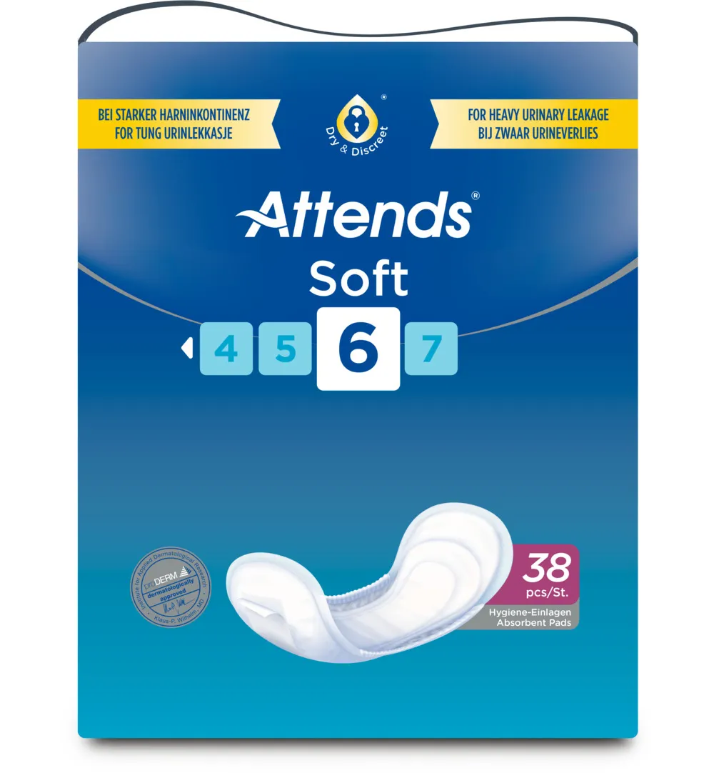 Attends Inlegger Soft 6 (38 Stuks)