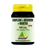 Snp Knoflook-meidoorn-maretak 390 mg puur (180 capsules)