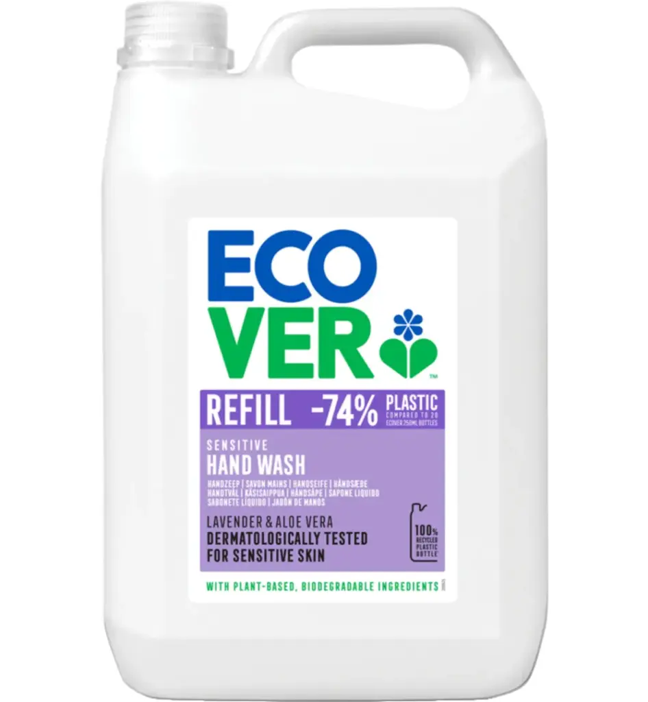 Ecover Handzeep Lavendel & Aloe Vera (5000 ml)