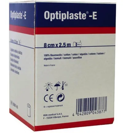 Optiplast E 2.5 M X 8 Cm (1 stuk)