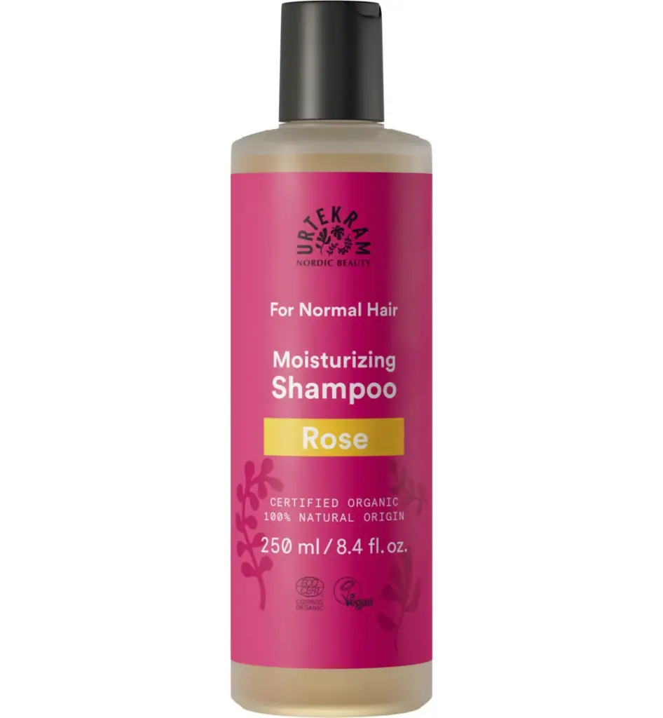 Urtekram Shampoo rozen normaal haar (250 ml)