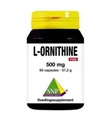Snp L-Ornithine 500 mg puur (60 capsules)