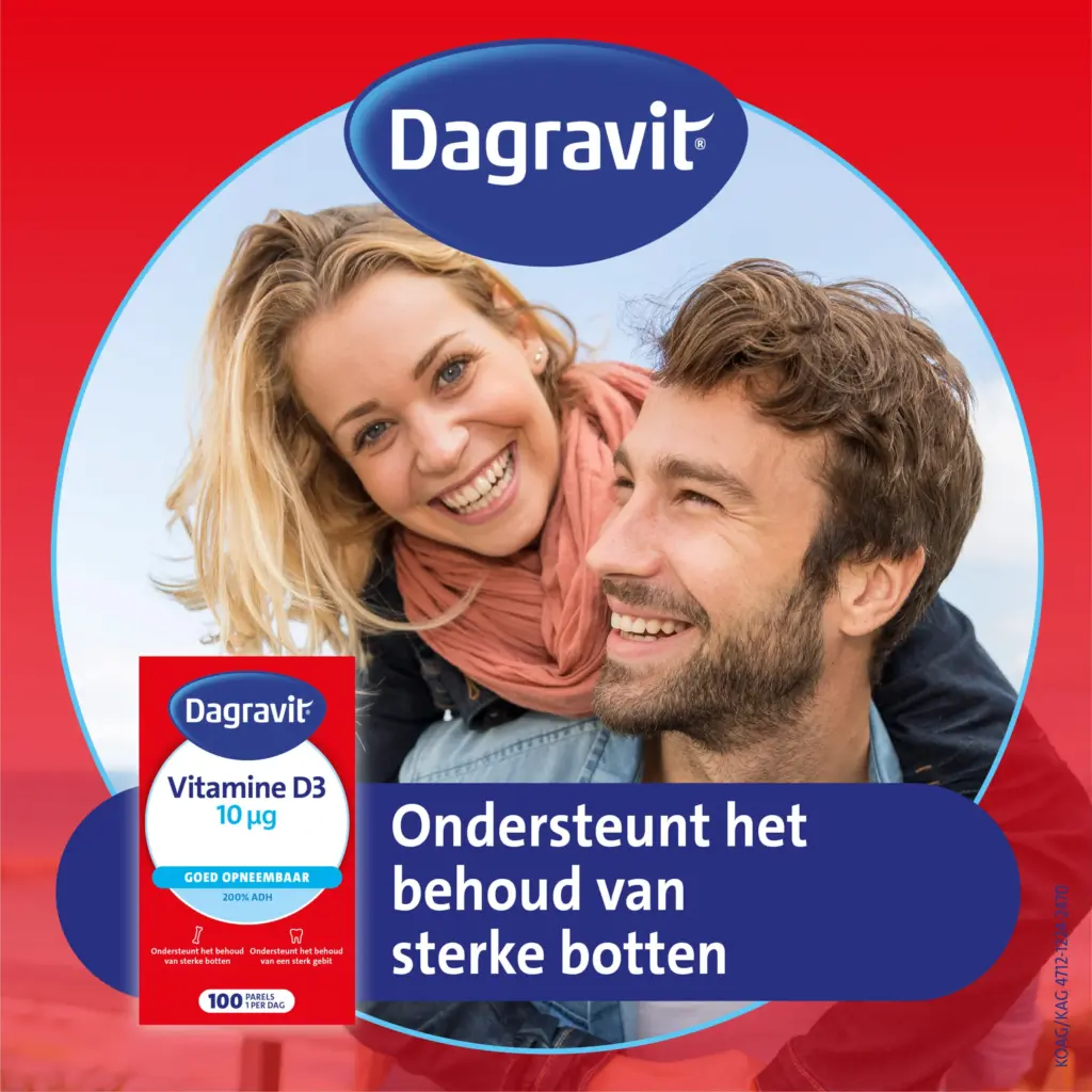 Dagravit Vitamine D pearls 400IU (100 stuks)