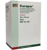 Curapor Wondpleister 10 x 15 cm steriel (50 stuks)
