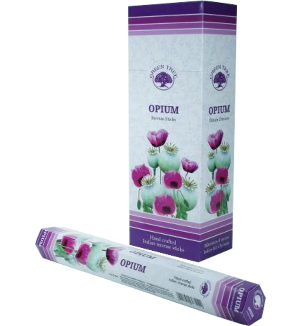 Green Tree Wierook Opium (20 stuks)
