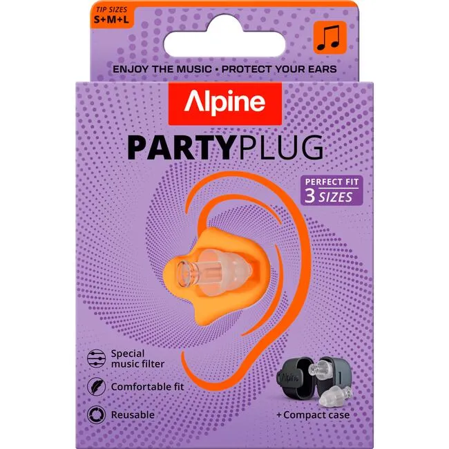 Alpine Partyplug Oordopjes (1 paar)