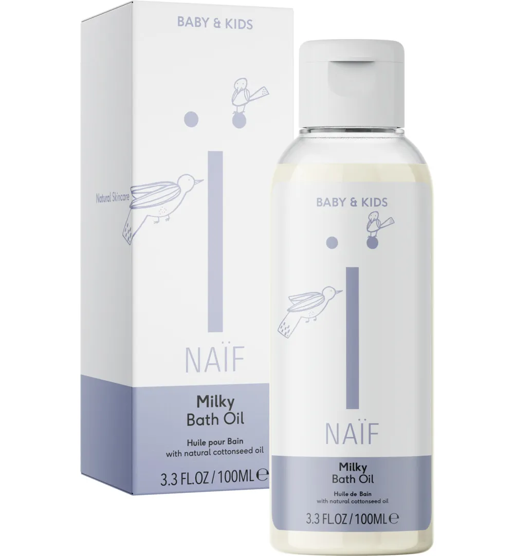 Naïf Baby milky bath oil (100 ml)
