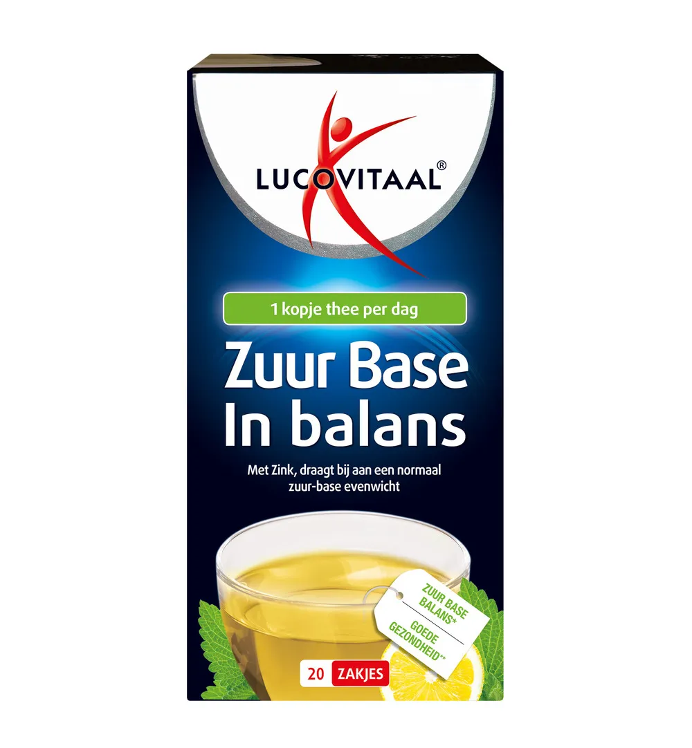Lucovitaal Zuur Base Balans Thee (20 zakjes)