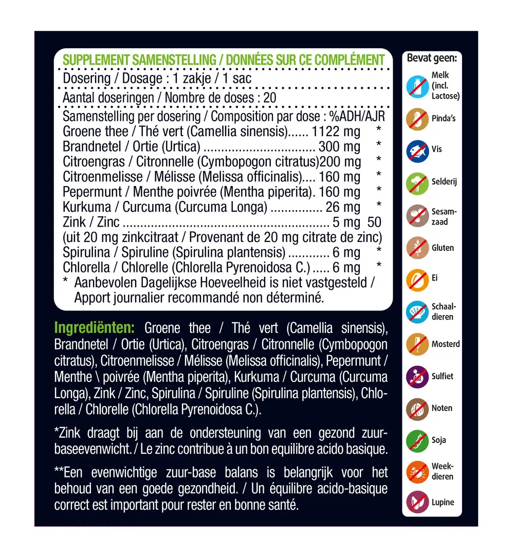 Lucovitaal Zuur Base Balans Thee (20 zakjes) - image 2