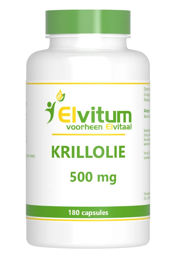 Elvitum Krill Olie 500mg (180 capsules)