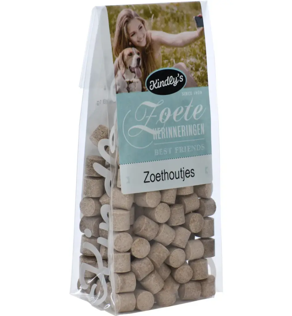Kindly's Zoethoutjes zoete herinneringen (150 gr)