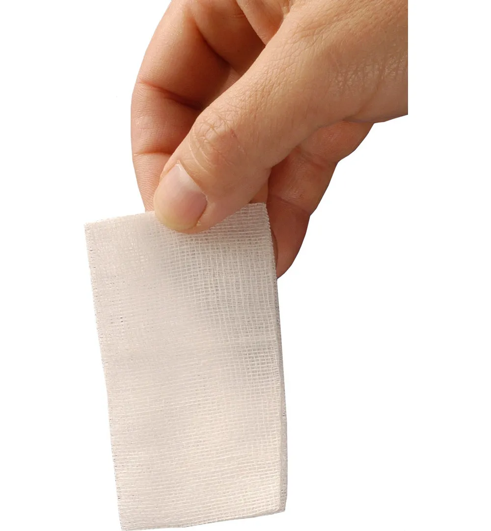 Hekapres Hydrofiele gaaskompres 10 x 10 cm (100 stuks)