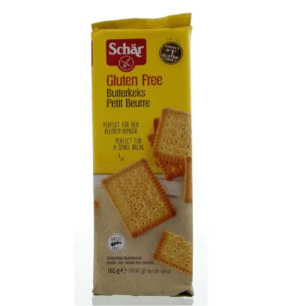 Dr. Schär Butterkeks biscuit (165 gr)