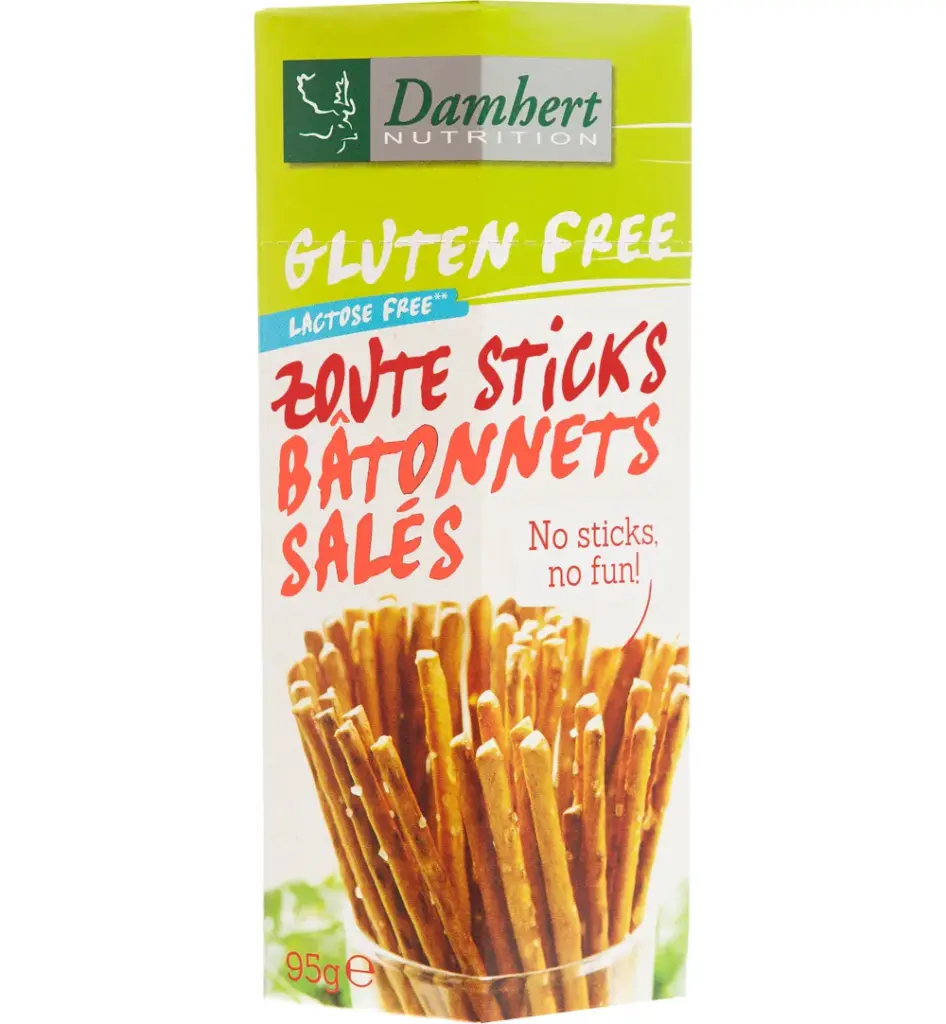 Damhert Zoute sticks glutenvrij (95 gr)