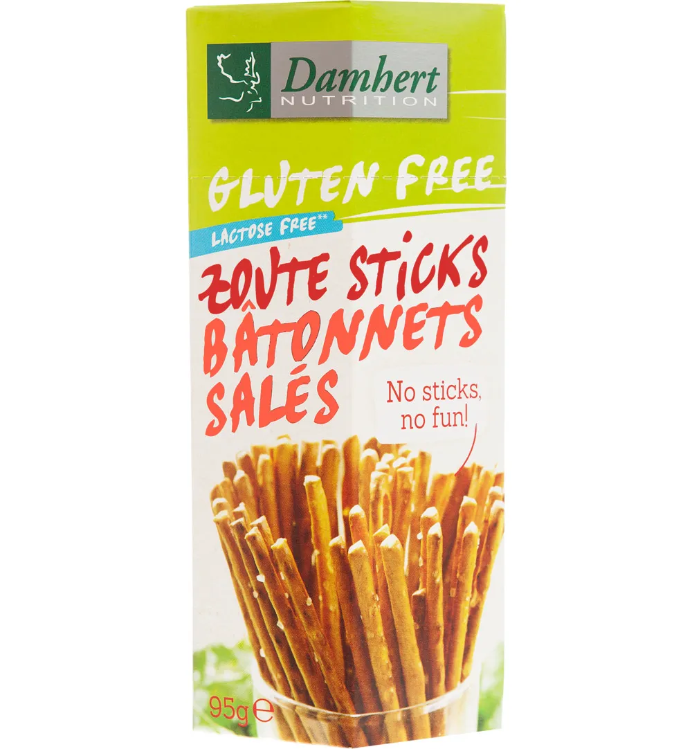 Damhert Zoute sticks glutenvrij (95 gr)