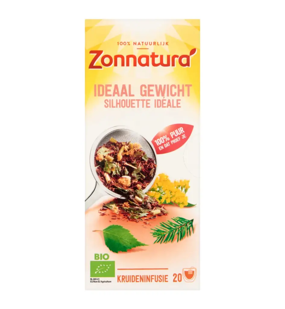 Zonnatura Ideaalgewicht thee bio (20 stuks)