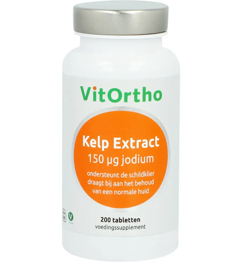 VitOrtho Kelp extract - 150 mcg jodium (200 tabletten)