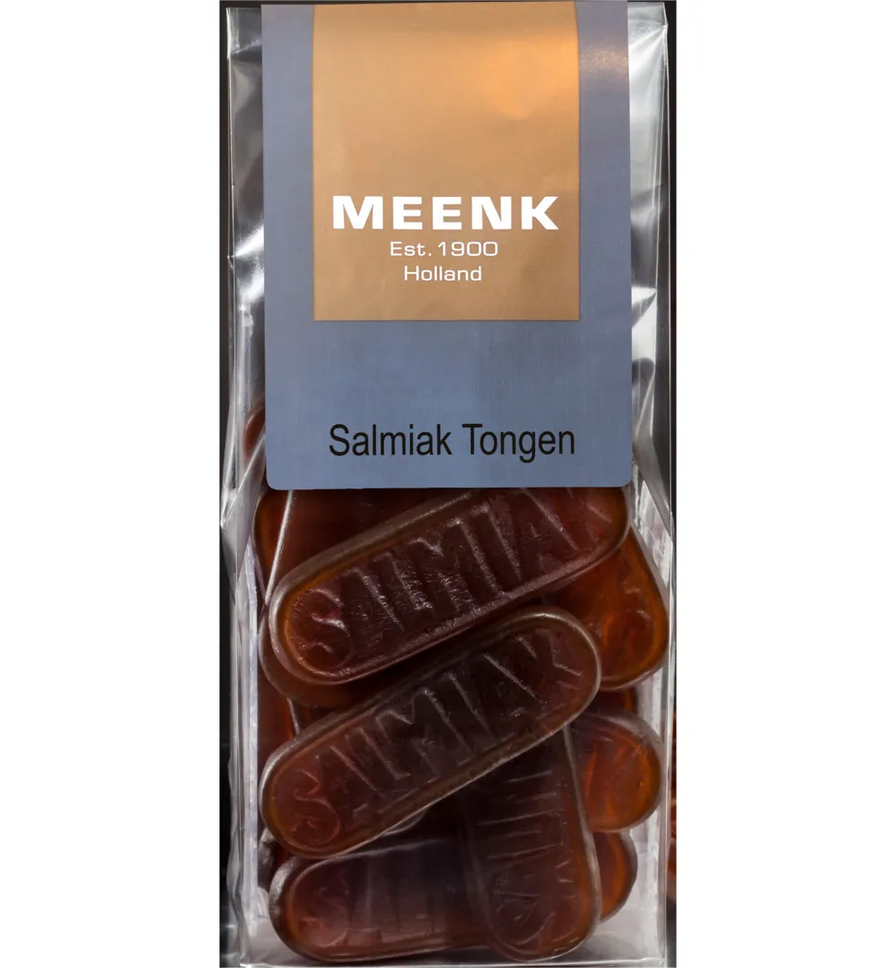 Meenk Salmiak Tongen (170 gr)