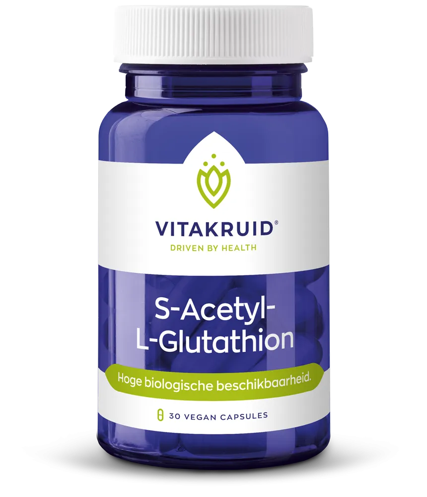 Vitakruid S-Acetyl-L-Glutathion 100 Mg (30 vega capsules)